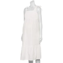 Maternity Sonoma Goods For Life® Smocked Tie-Shoulder Midi Dress -Outlet Clothiza Store 5548733 White