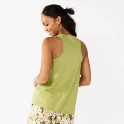 Women's Sonoma Goods For Life® Essential Pajama Tank Top -Outlet Clothiza Store 5558709 ALT