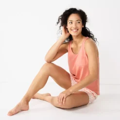 Women's Sonoma Goods For Life® Essential Pajama Shorts -Outlet Clothiza Store 5558710 ALT4