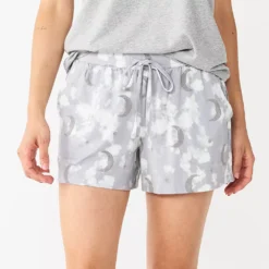 Women's Sonoma Goods For Life® Essential Pajama Shorts -Outlet Clothiza Store 5558710 Gray Moon