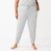 Plus Size Sonoma Goods For Life® Essential Banded Bottom Pajama Pants