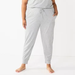 Plus Size Sonoma Goods For Life® Essential Banded Bottom Pajama Pants