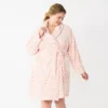 Plus Size Sonoma Goods For Life® Short Plush Robe