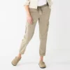 Women's Sonoma Goods For Life® Mid Rise Pull On Jogger Pants