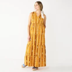 Women's Sonoma Goods For Life® Tiered Maxi Dress