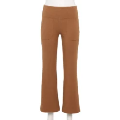 Women's Sonoma Goods For Life® High-Waisted Flare Leggings -Outlet Clothiza Store 5587326 Brown