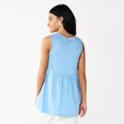 Maternity Sonoma Goods For Life® Swing Babydoll Top -Outlet Clothiza Store 5587792 ALT