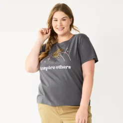 Plus Size Sonoma Goods For Life® Relaxed Graphic Tee -Outlet Clothiza Store 5611932 Inspire Others