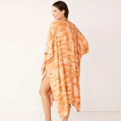 Women's Sonoma Goods For Life® Geo Tacked Ruana -Outlet Clothiza Store 5614891 ALT