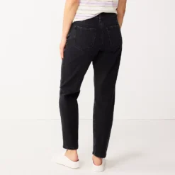 Women's Sonoma Goods For Life® Ultra High Rise Vintage-styled Straight-Leg Jeans -Outlet Clothiza Store 5616387 ALT