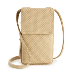 Sonoma Goods For Life® Bryant RFID-Blocking Wallet on a String -Outlet Clothiza Store 5617554 Woven Warm Taupe