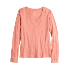 Women's Sonoma Goods For Life® Everyday Crewneck Long Sleeve Tee -Outlet Clothiza Store 5625802 ALT5