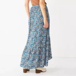 Women's Sonoma Goods For Life® Wrap Ruffle Maxi Skirt -Outlet Clothiza Store 5657677 ALT