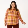 Plus Size Sonoma Goods For Life® Everyday Flannel Shirt