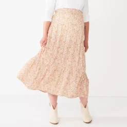 Maternity Sonoma Goods For Life® Smocked Waist Skirt