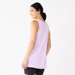 Women's Sonoma Goods For Life® Relaxed V-Neck Tank -Outlet Clothiza Store 5670067 ALT