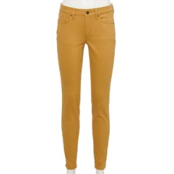 Women's Sonoma Goods For Life® Supersoft Stretch Midrise Skinny Jeans -Outlet Clothiza Store 5671206 Kings Camel