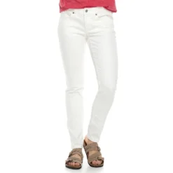 Women's Sonoma Goods For Life® Supersoft Stretch Midrise Skinny Jeans -Outlet Clothiza Store 5671206 New White
