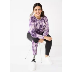 Women's Sonoma Goods For Life® Everyday Adaptive & Easy Dressing Crewneck Sweatshirt -Outlet Clothiza Store 5672420 ALT2