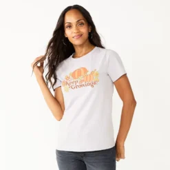 Women's Sonoma Goods For Life® Short Sleeve Graphic Tee -Outlet Clothiza Store 5686029 Keep Growing