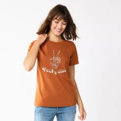 Women's Sonoma Goods For Life® Short Sleeve Graphic Tee -Outlet Clothiza Store 5686029 Spooky Vibes