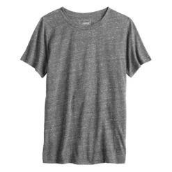 Women's Tall Sonoma Goods For Life® Essential Crewneck Tee -Outlet Clothiza Store 5686288 Dark Gray Texture