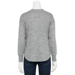 Petite Sonoma Goods For Life® Mockneck Waffle Top -Outlet Clothiza Store 5686604 ALT