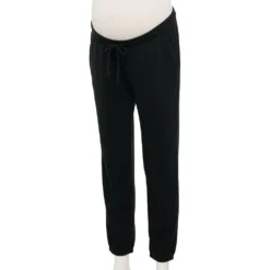 Maternity Sonoma Goods For Life® Under-the-Belly Jogger Sweatpants -Outlet Clothiza Store 5690904 Black