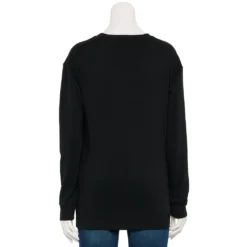 Maternity Sonoma Goods For Life® Drop Shoulder Fleece Graphic Sweatshirt -Outlet Clothiza Store 5693441 ALT