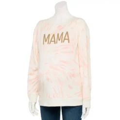 Maternity Sonoma Goods For Life® Drop Shoulder Fleece Graphic Sweatshirt