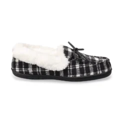 Women's Sonoma Goods For Life® Plaid Felt Moccasin -Outlet Clothiza Store 5696690 ALT