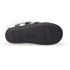 Women's Sonoma Goods For Life® Faux Fur Buffalo Plaid Clog Slippers -Outlet Clothiza Store 5697310 ALT3