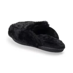 Sonoma Goods For Life® Women's Faux Fur Moccasin Slippers -Outlet Clothiza Store 5697313 ALT2