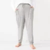 Plus Size Sonoma Goods For Life® Soft Knit Banded Bottom Pajama Pants