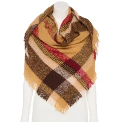 Women's Sonoma Goods For Life® Slub Yarn Boucle Triangle Scarf