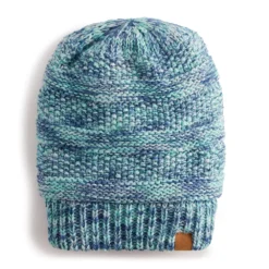 Women's Sonoma Goods For Life® Seed Stitch Beanie -Outlet Clothiza Store 5739652 Blue Marle Marled