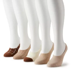 Women's Sonoma Goods For Life® Liner 5 Pack -Outlet Clothiza Store 5743824 Brown Checkered