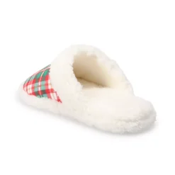 Women's Jammies For Your Families® Plaid Scruff Slippers -Outlet Clothiza Store 5743976 ALT2