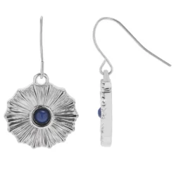 Sonoma Goods For Life® Blue Stone Radial Drop Earrings