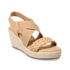 Sonoma Goods For Life® Coraa Women's Espadrille Wedge Sandals -Outlet Clothiza Store 5800319 Taupe