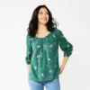 Women's Sonoma Goods For Life® Three-Quarter Sleeve Top