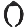 Sonoma Goods For Life® Black Ribbed Top Knot Headband