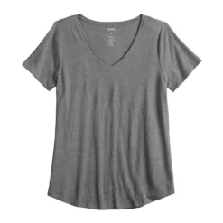 Women's Sonoma Goods For Life® Essential V-Neck Tee -Outlet Clothiza Store 5824995 ALT5