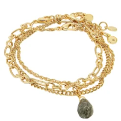 Sonoma Goods For Life® Gold Tone Multichain Bracelet Set