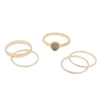Sonoma Goods For Life® Gold Tone Stone Ring Set