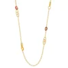 Sonoma Goods For Life® Gold Tone Warm Multi Resin Link Station Necklace