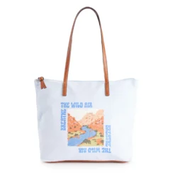 Sonoma Goods For Life® Canvas Tote Bag -Outlet Clothiza Store 5847910 Light Blue