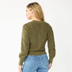 Women's Sonoma Goods For Life® Button-Front Cardigan -Outlet Clothiza Store 5904013 ALT