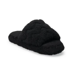 Women's Sonoma Goods For Life® Slippers -Outlet Clothiza Store 5932781 Black