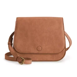 Sonoma Goods For Life® Kaydee Flap Crossbody Bag -Outlet Clothiza Store 5940521 Saddle Brown